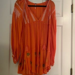 Free People long sleeve Small Mini Dress